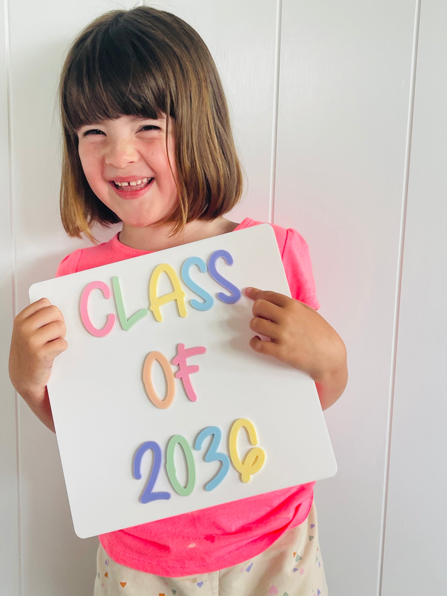 Class of- milestone sign