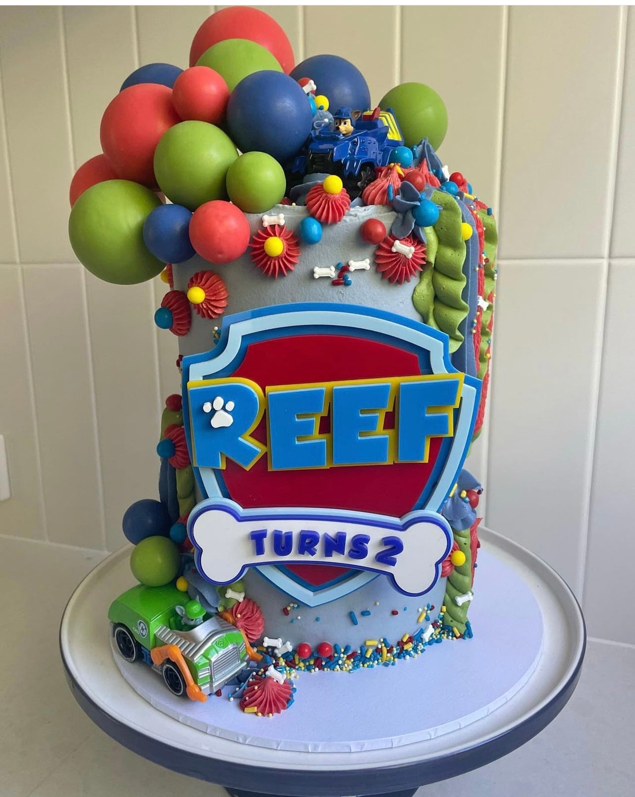 Paw Patrol themed toppers