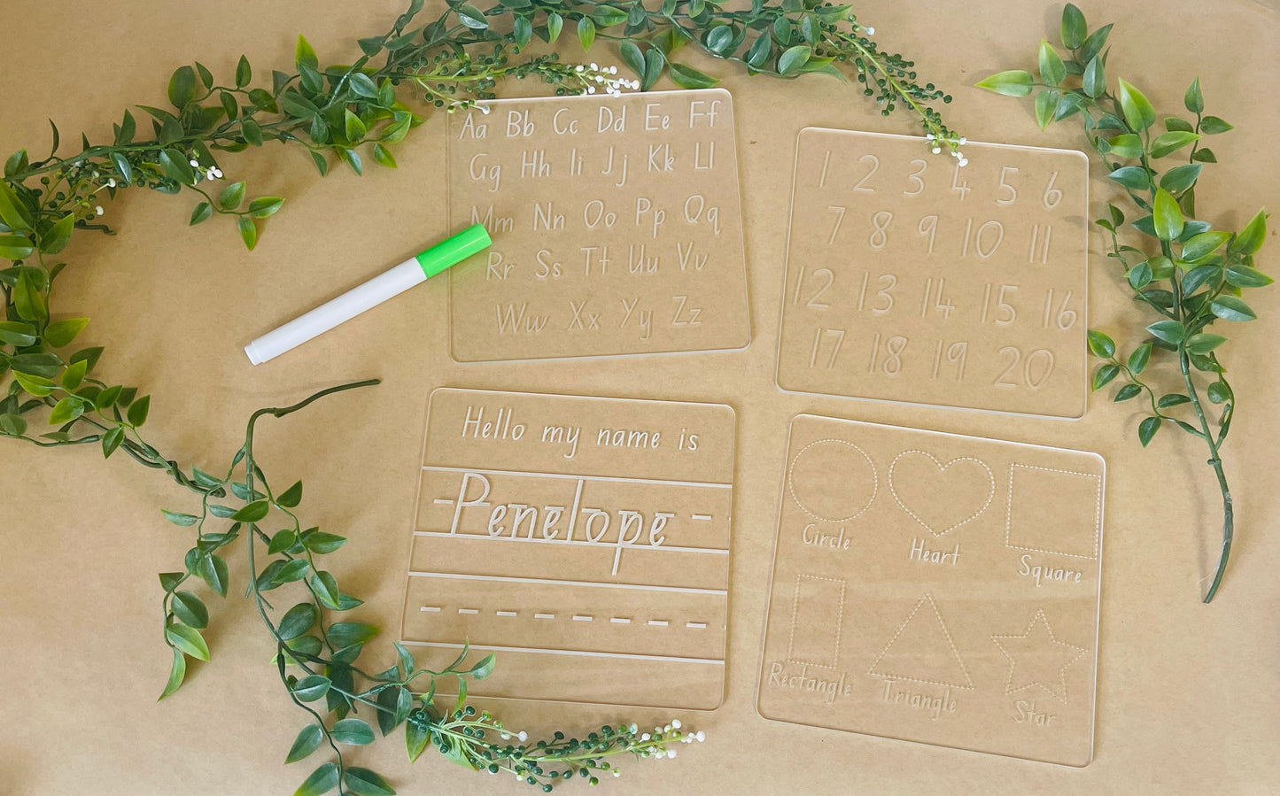 Acrylic Game/ Tracing Boards