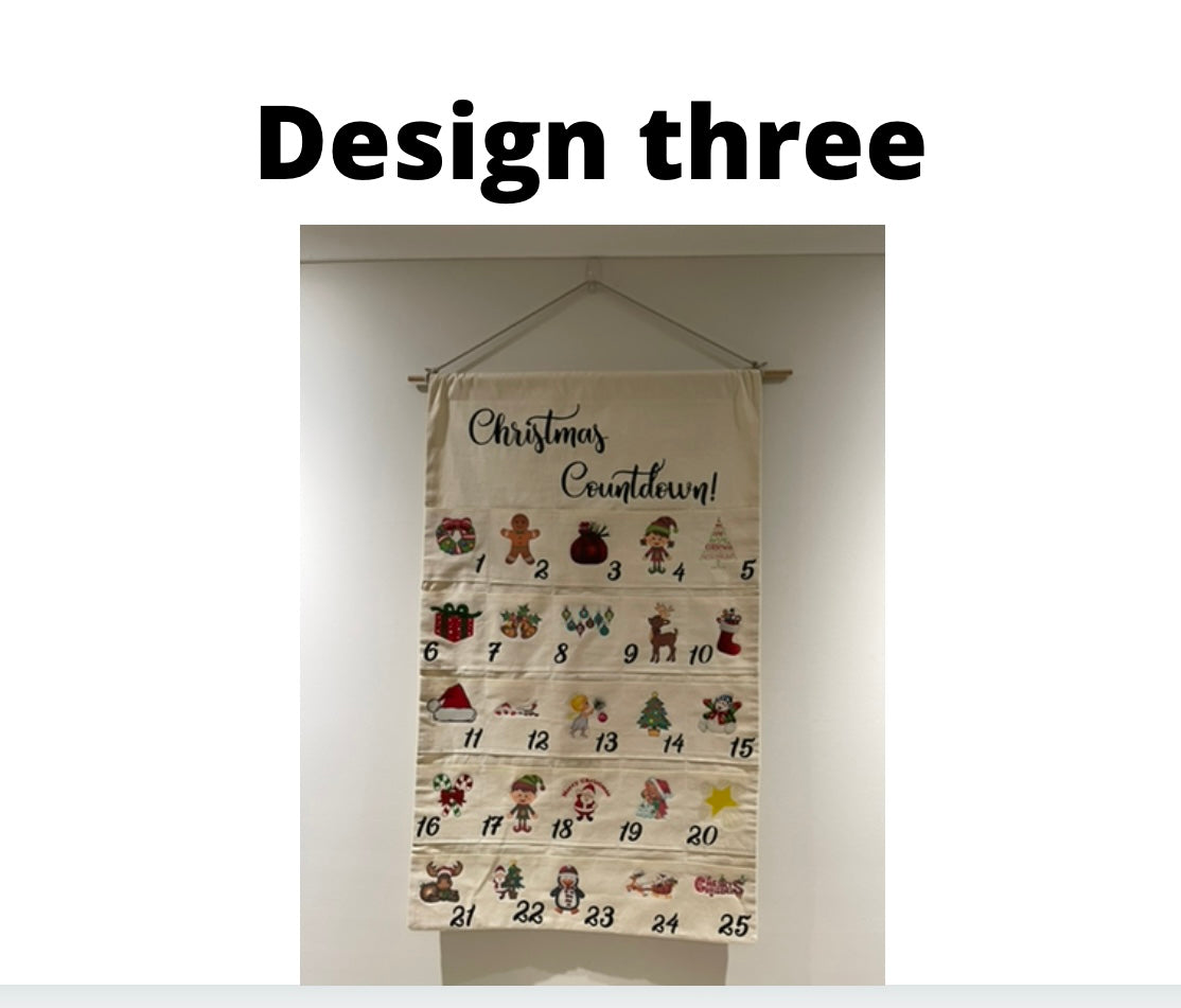 Pre-made Christmas advent calendars