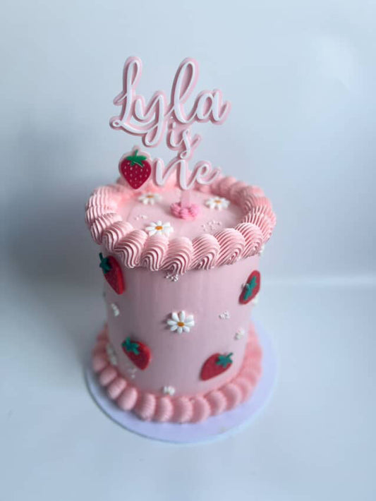 Strawberry age topper