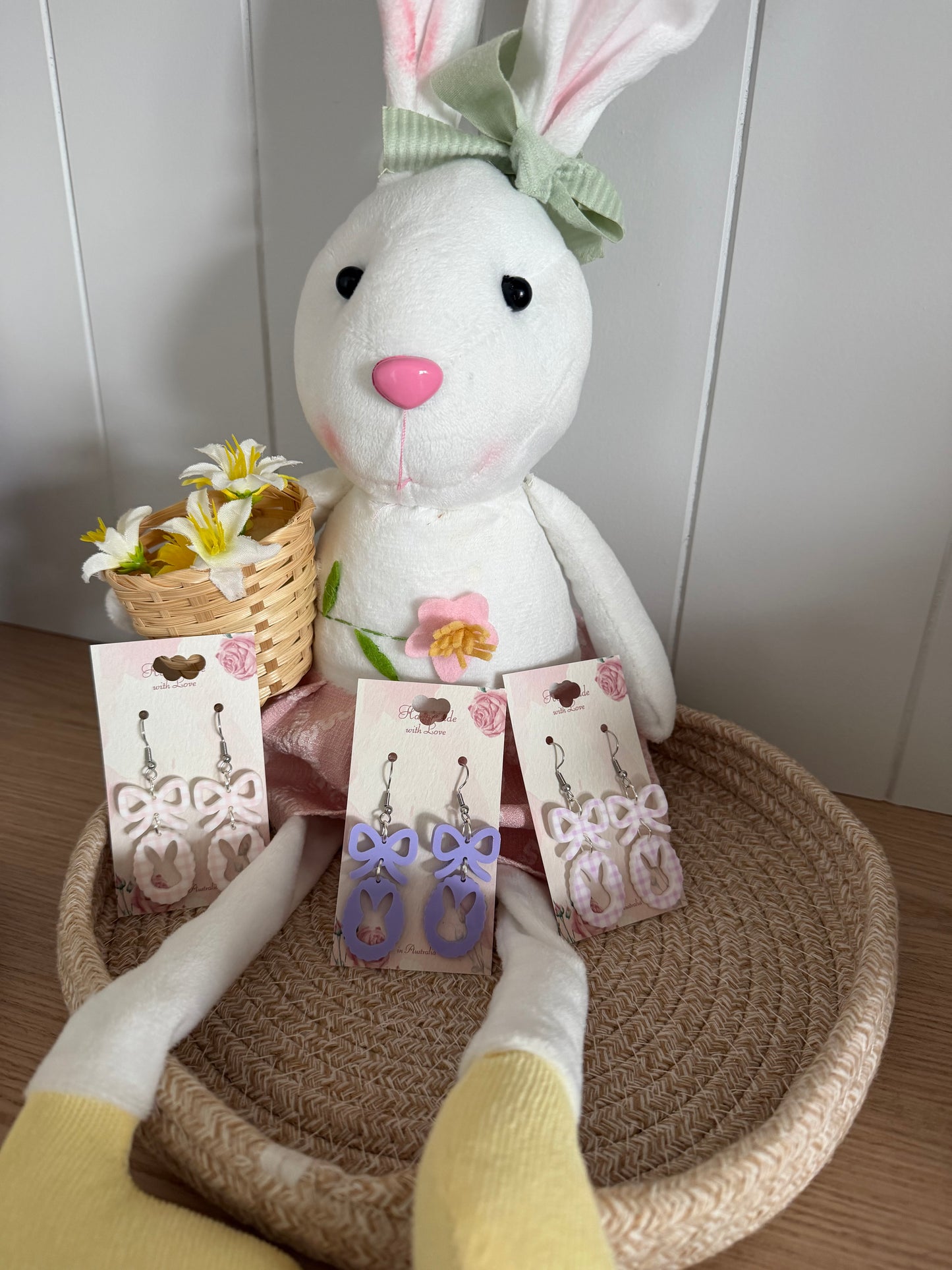 Bunny Framed Dangle