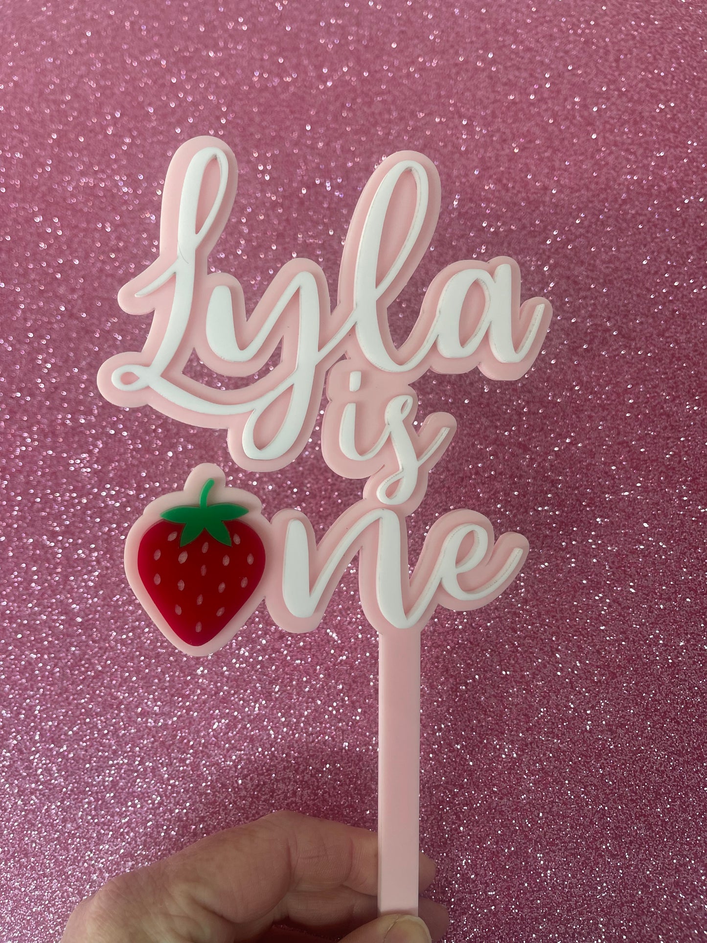 Strawberry age topper