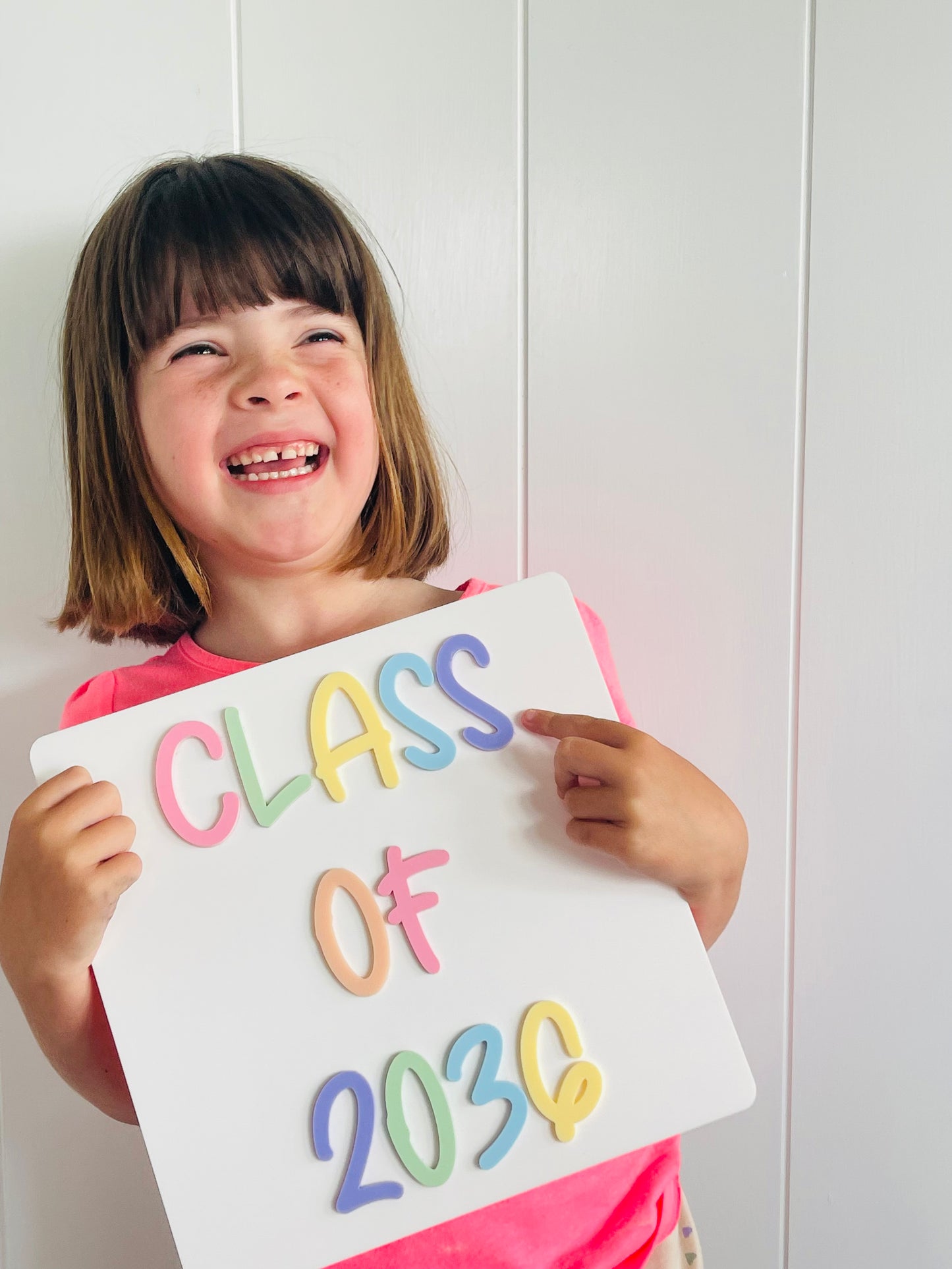 Class of- milestone sign