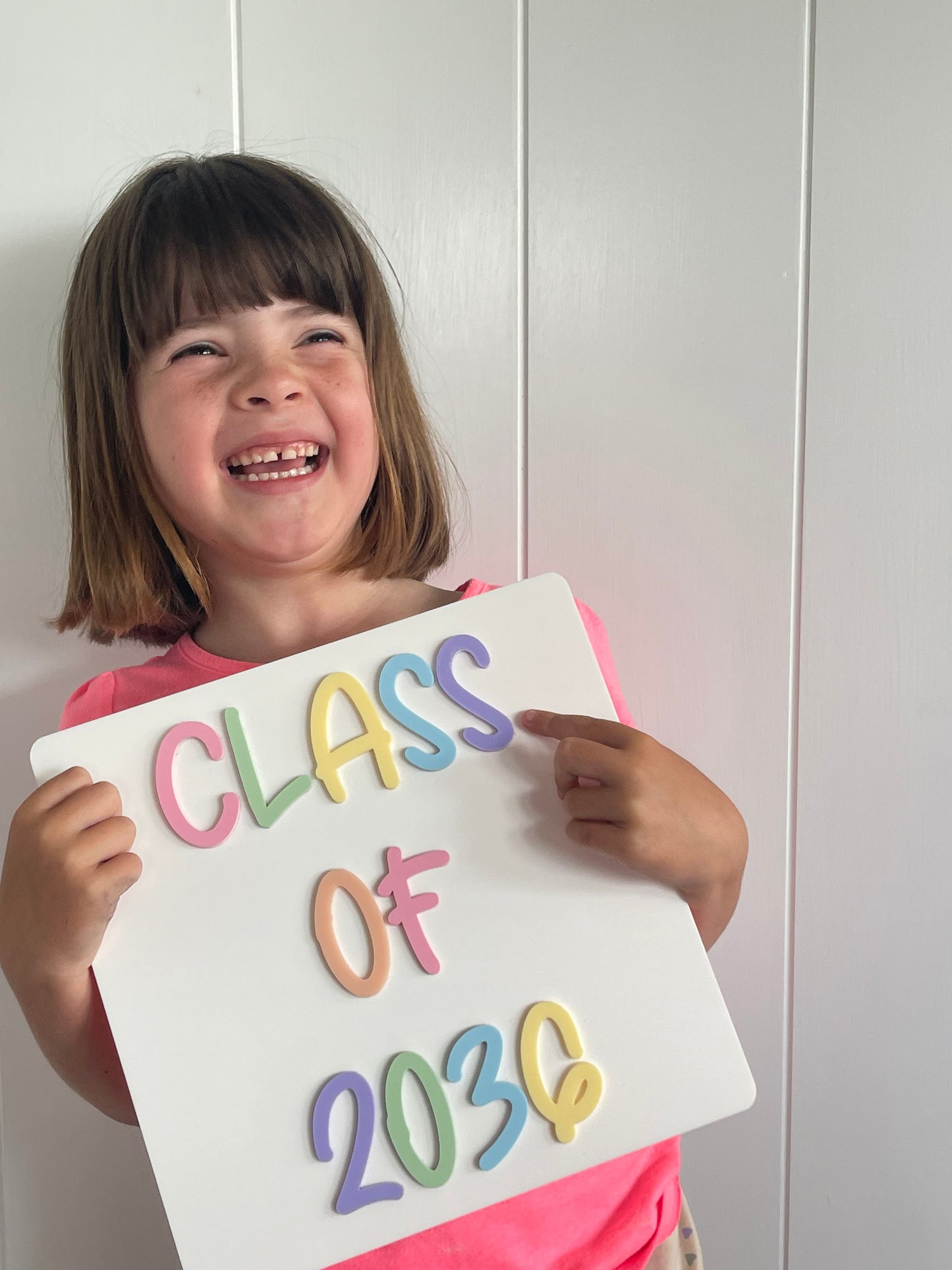 Class of- milestone sign