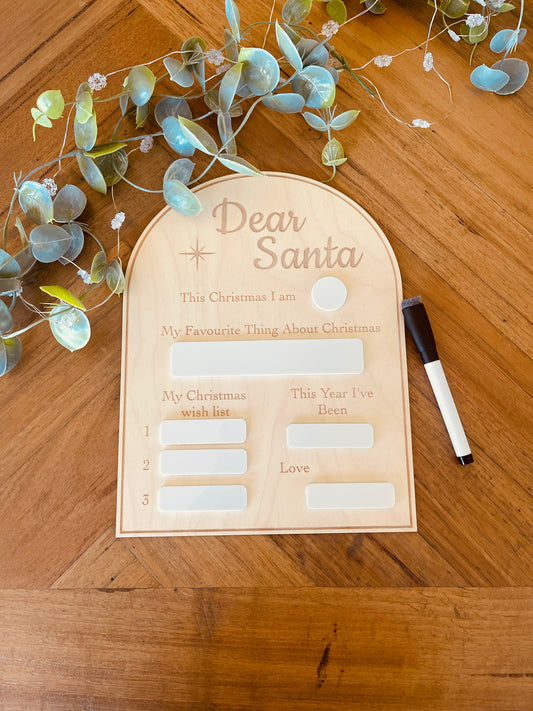 Santa Milestone board