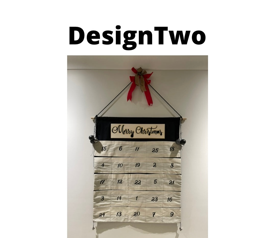 Pre-made Christmas advent calendars