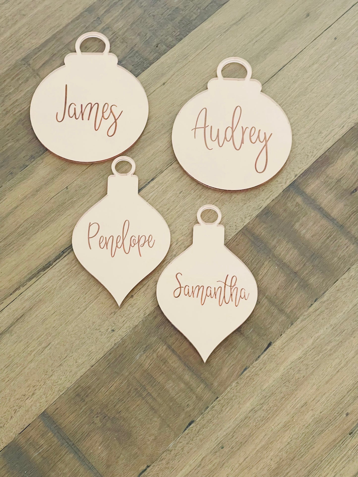 Mirrored Christmas Baubles